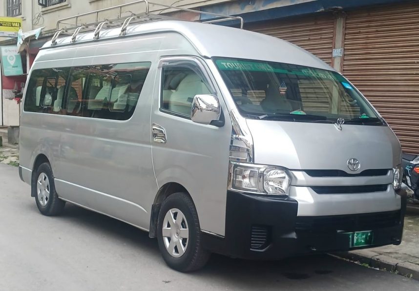 private hiace for Kathmandu to Salleri